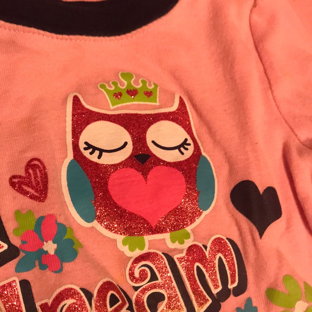 2 pc owl LS pjs - Picture 2 of 5